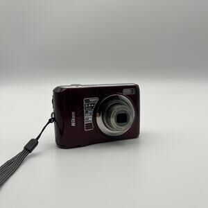 Red Nikon L20 Digital Camera